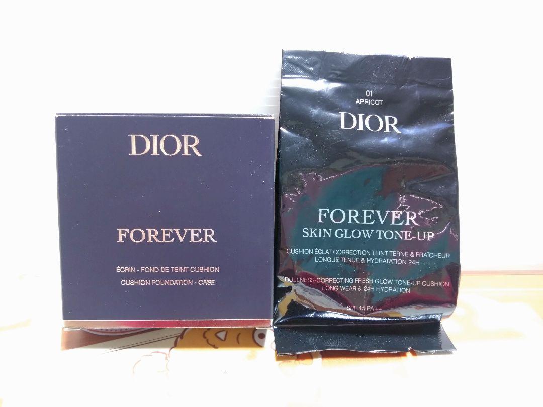 diorスキンフォーエバートーンアップグロウ　01 アプリコット
