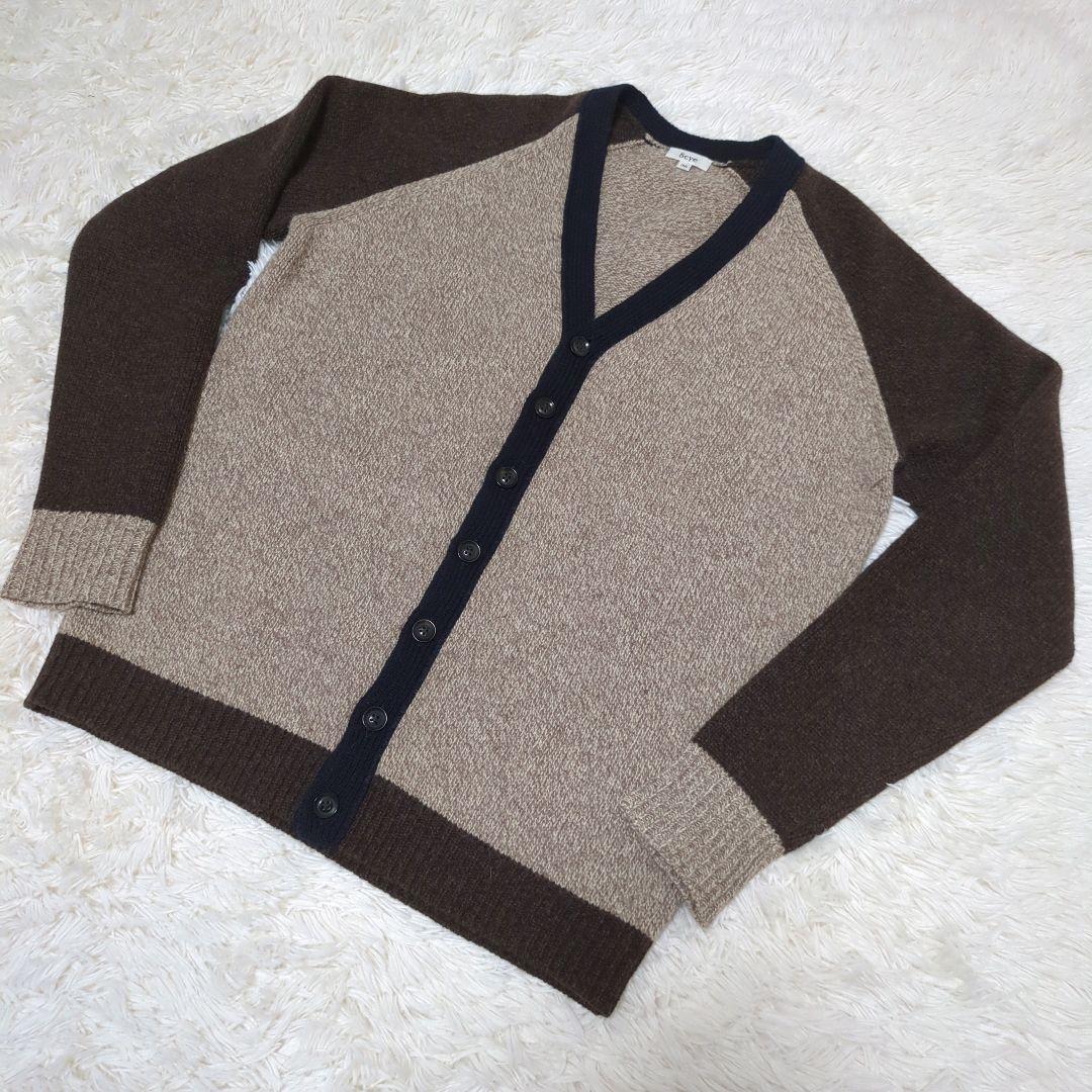 ☆美品☆　サイ　カシミヤ混　カーディガン　サイズ表記36