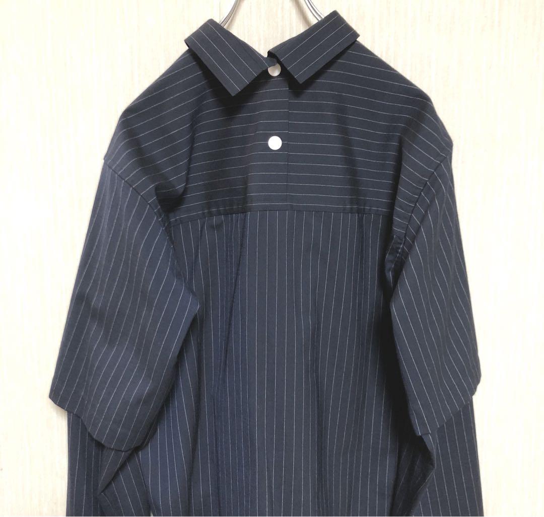 TOGA VIRILIS ARCHIVES◇STAND COLLAR PULLOVER SHIRT/長袖