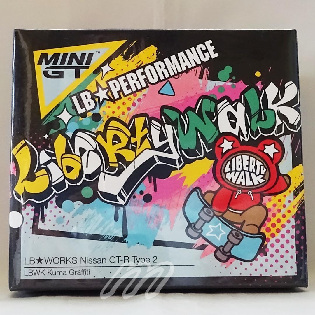 ⭐️MINIGT Purple llic & Kuma Graffiti ⭐️MINIGT Purple Metallic & Kuma Graffiti