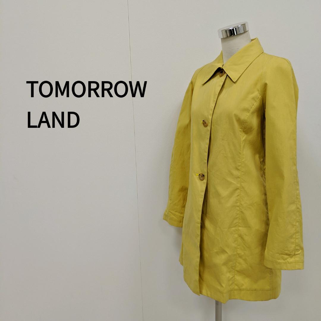 65%以上節約 トゥモローランド ステンカラーコート コットン イエロー