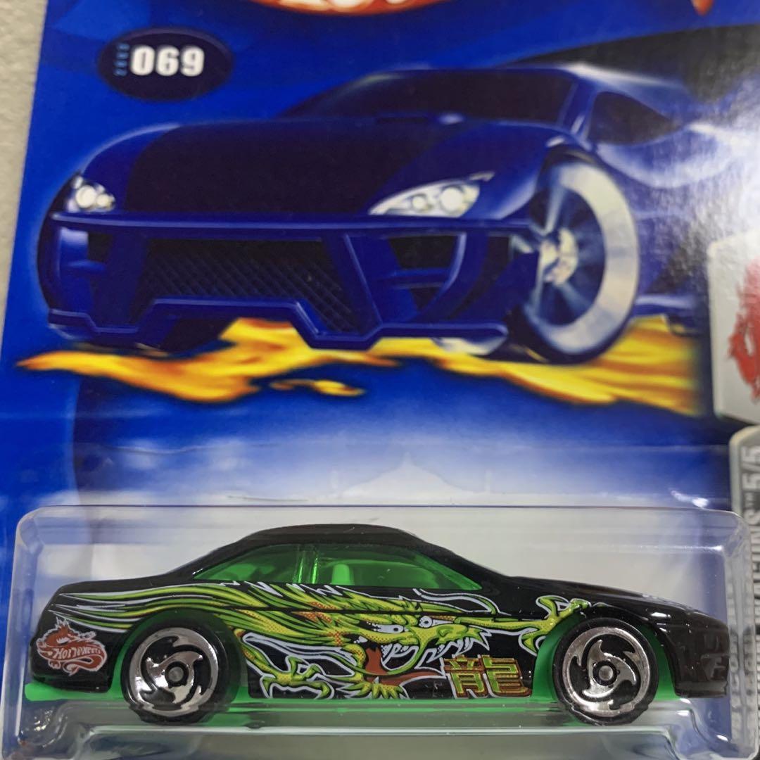 ホットウィール レクサス SC400 未開封新品 黒緑 ドラゴン