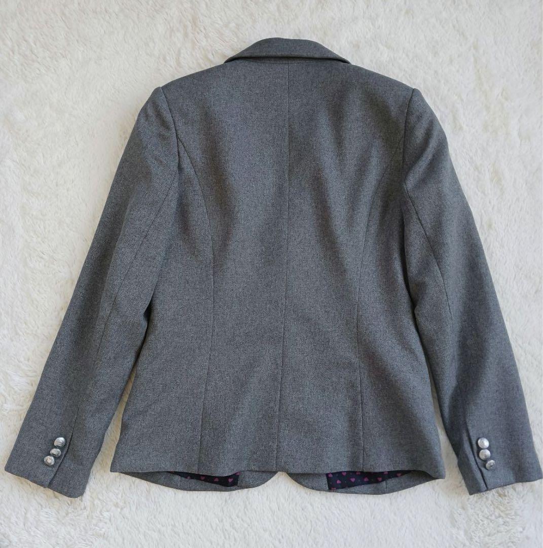 デコラピンキーズ 160㎝ キッズフォーマルセットアップ 卒業式 卒服 プリーツ