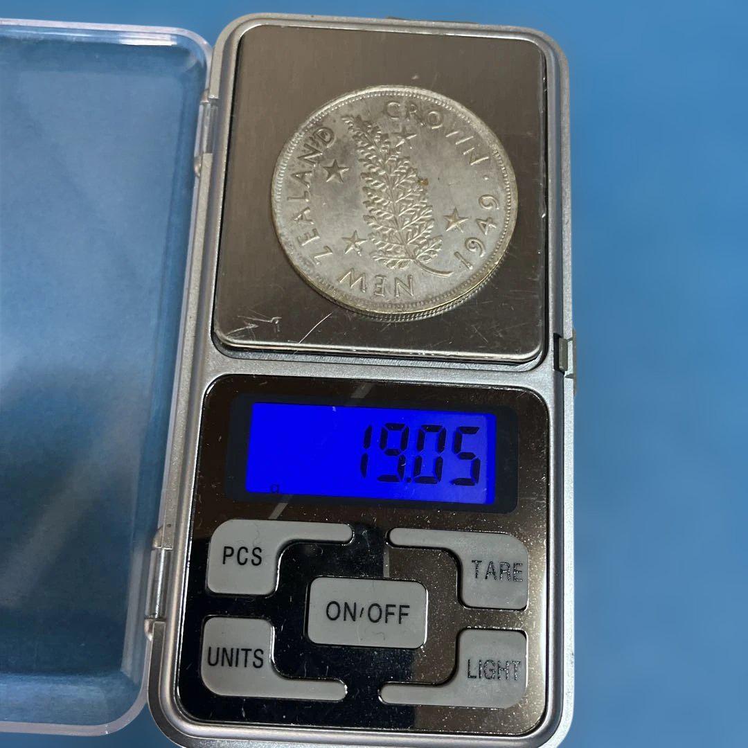参考品 1949年 ニュージーランドクラウン硬貨 整2 - メルカリ