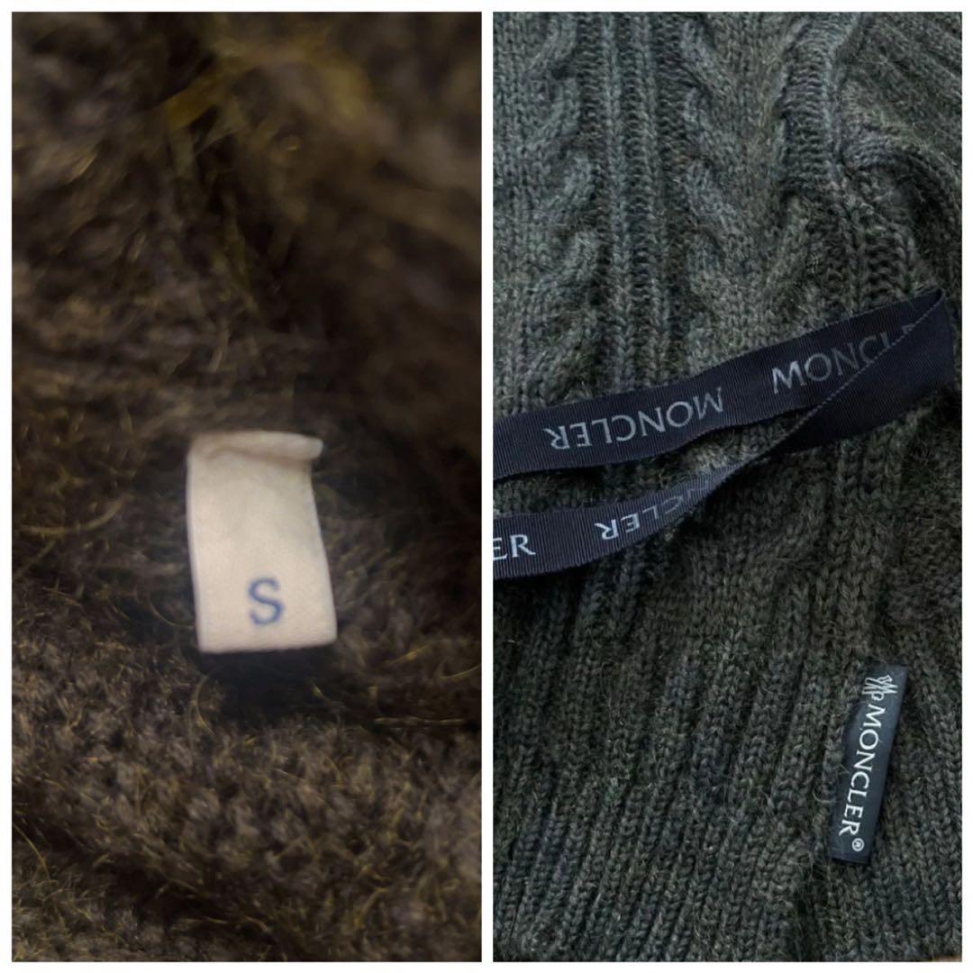 定価118800円!タグあり!モンクレール ケーブルニット ブランドロゴリボン 定価118800円!タグあり!モンクレール ケーブルニット ブランドロゴリボン