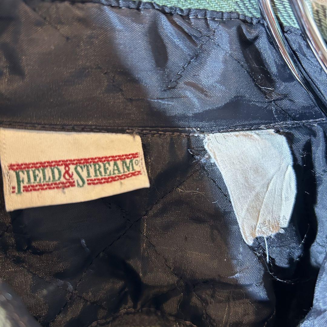 90s vintage field&stream ヘビーネルシャツ グリーン L メンズ