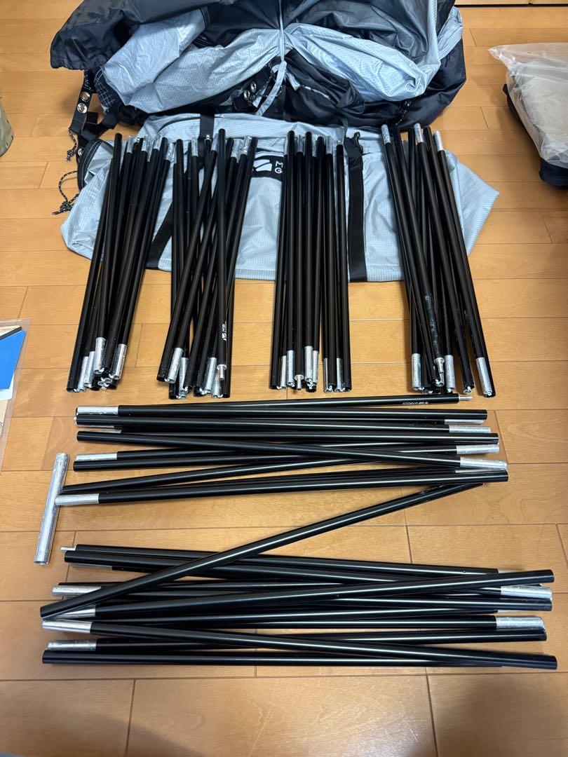 MOBI GARDEN コマンダー185 グランドシート　ルーフ　セット