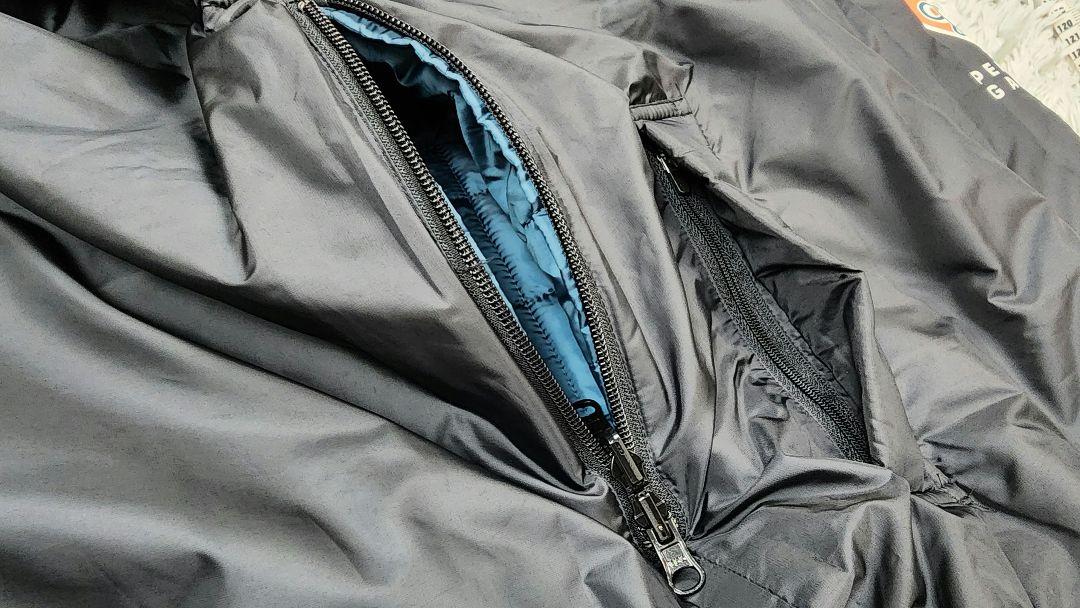 【美品】パーリーゲイツ 中綿リバーシブルスニード 黒 ブルゾン 4WAY 画像13