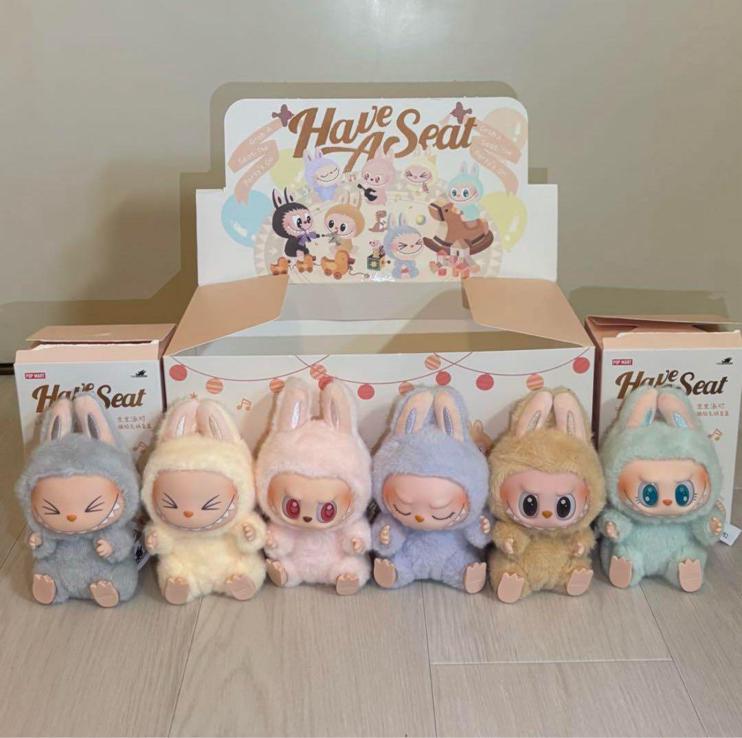 正規品 labubu have a seat ラブブ BABA popmart ☆新品 正規品 labubu ラブブ BABA have a seatの通販 by KIRA
