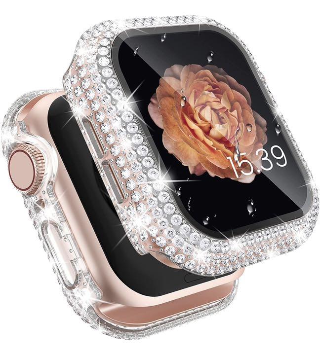 Apple Watch 6 カバー44キラキラ アップルウォッチ クリア ケース 【58%OFF!】 Apple Watch 6 カバー44キラキラ アップルウォッチ クリア ケース 【58%OFF!】