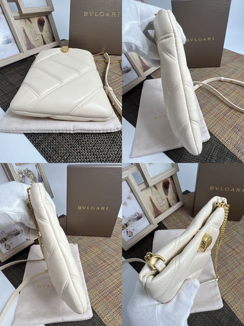 ✨未使用品✨BVLGARIブルガリ　セルペンティ　カボション　チェーンショルダー