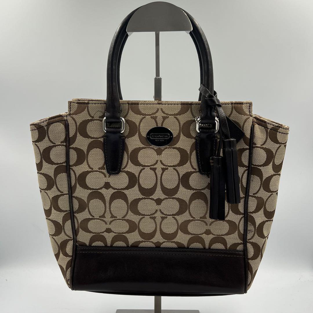 COACH ハンドバッグ ブラウン