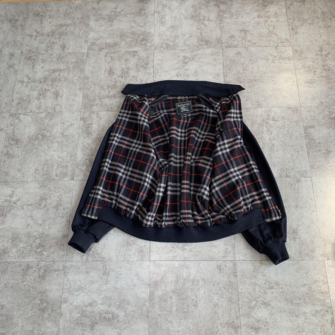 オ*！様 vtg 80s Burberry wool Harrington jk