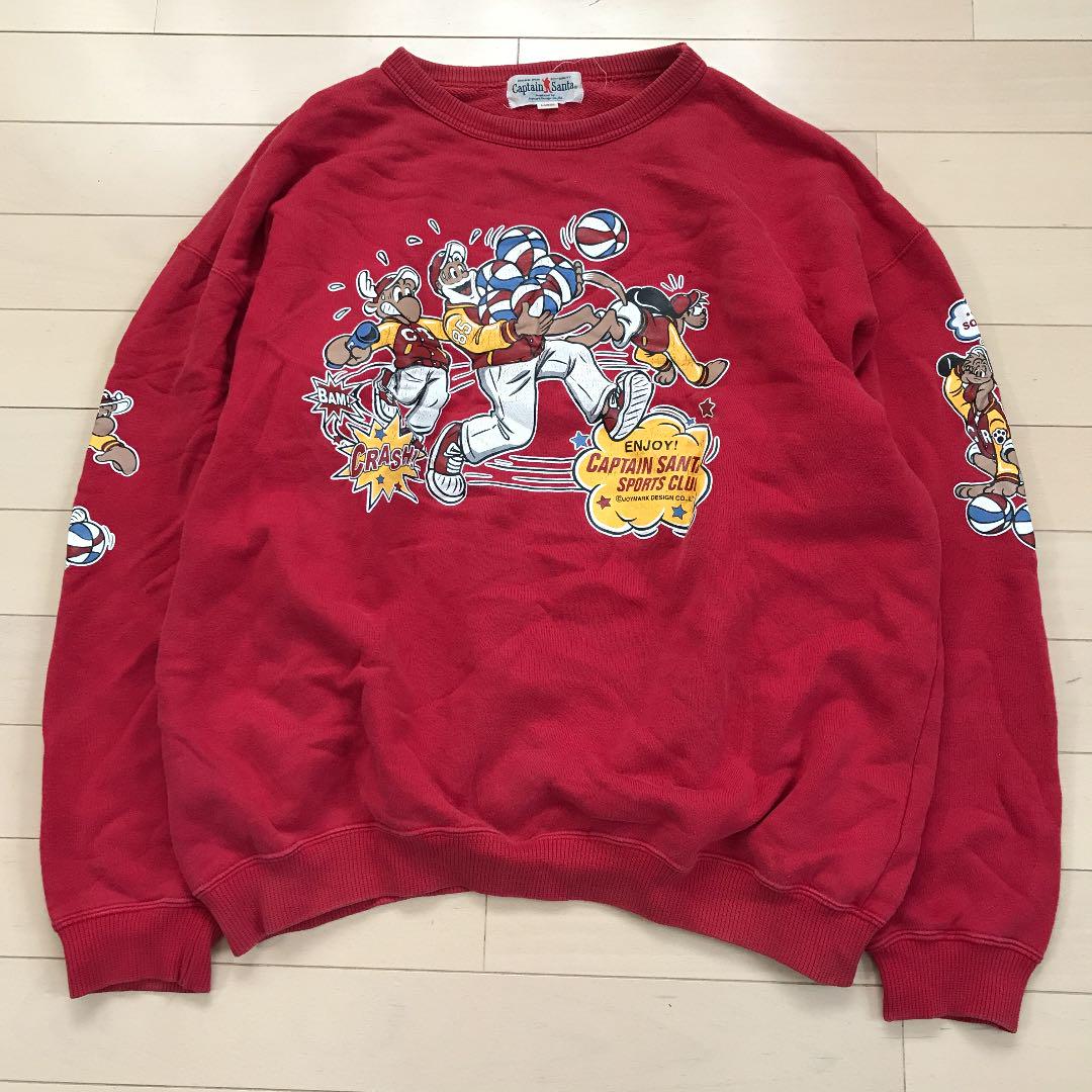 【公式オンラインストア 】 3.3 Captain Santa キャプテンサンタ スウェットトレーナー 赤L 【公式オンラインストア 】 3.3 Captain Santa キャプテンサンタ スウェットトレーナー 赤L