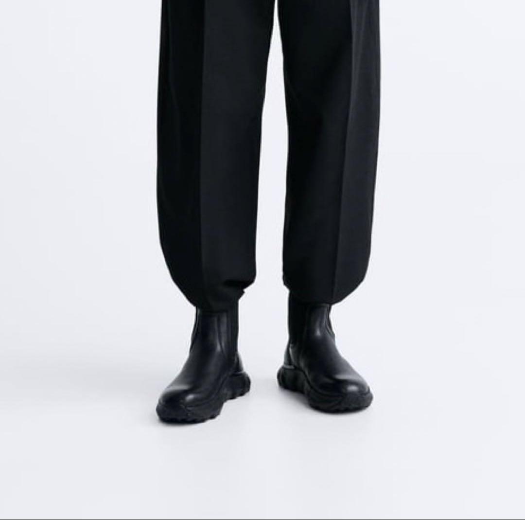 ZARA × VIBRAM ® レザーブーツ 40