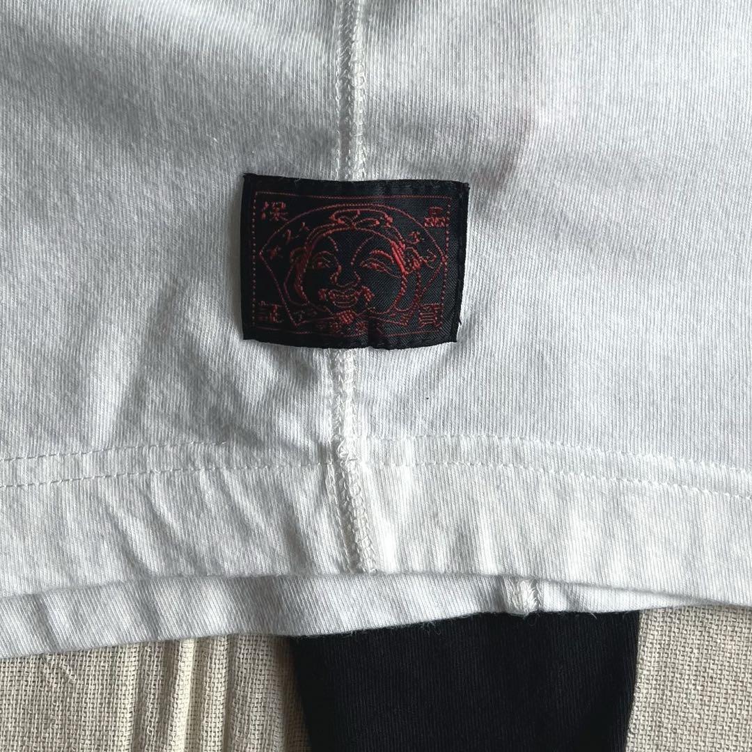 archive　EVISU　両面ロゴ　エビス刺繍　L/S ラグランTシャツ　42
