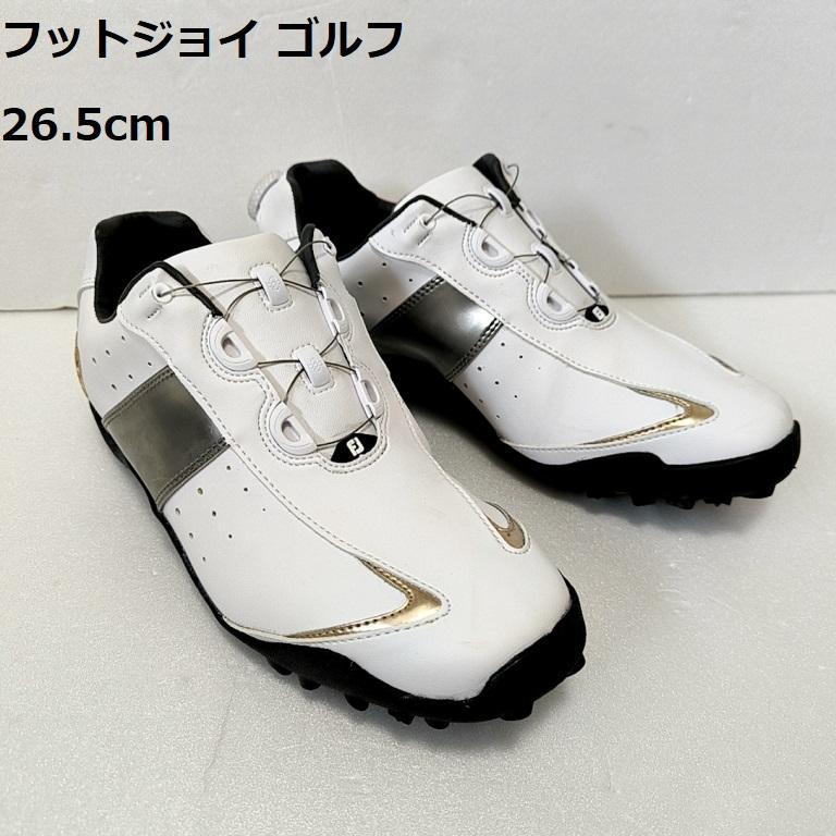 ◆美品 フットジョイ EXL ゴルフシューズ スパイクレス BOA 26.5cm