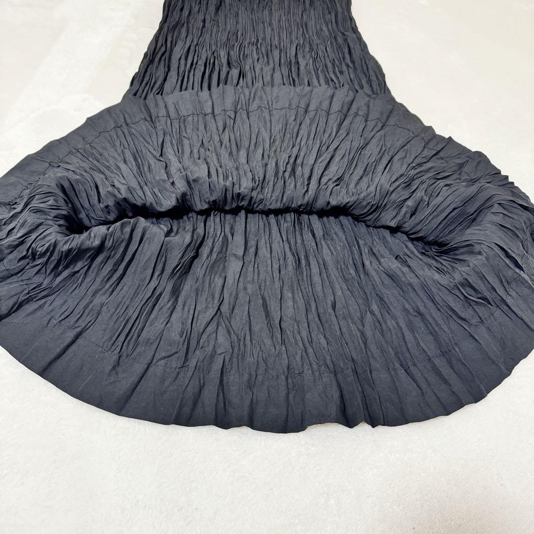 期間限定・お買い得商品: |産地直送 MIYAKE 極美品✨ISSEY プリーツ 変形 フレア ロングスカート スカート
