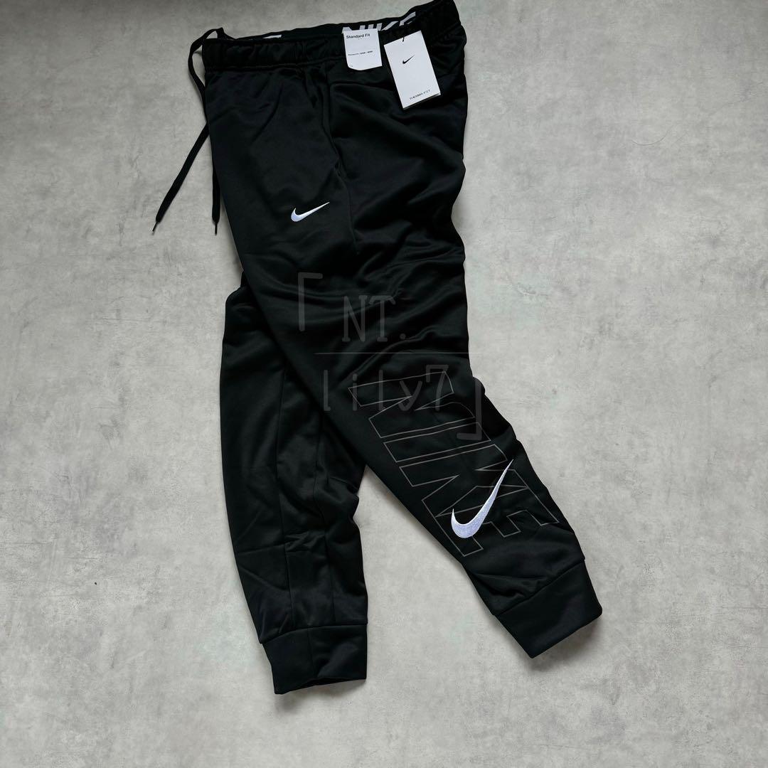 ブラック テーパードパンツ NIKE ジョガーパンツ スウェット L