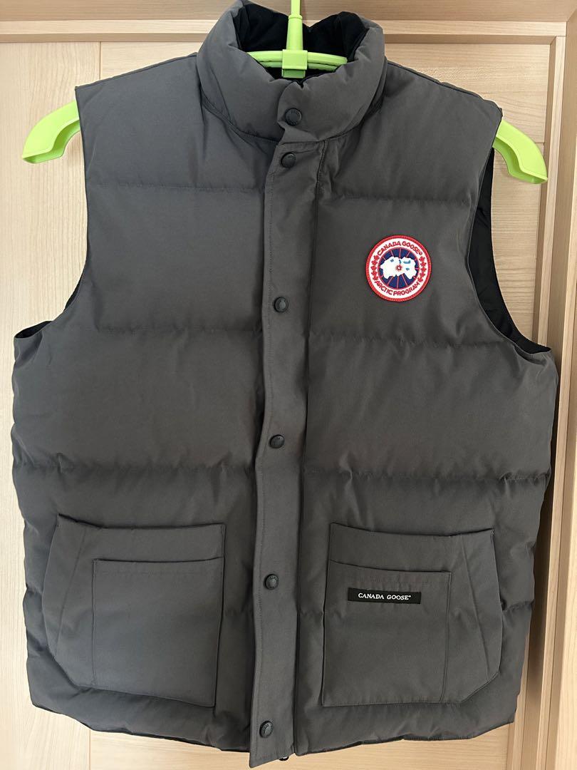 カナダグース CANADA GOOSE ダウンベスト グレー