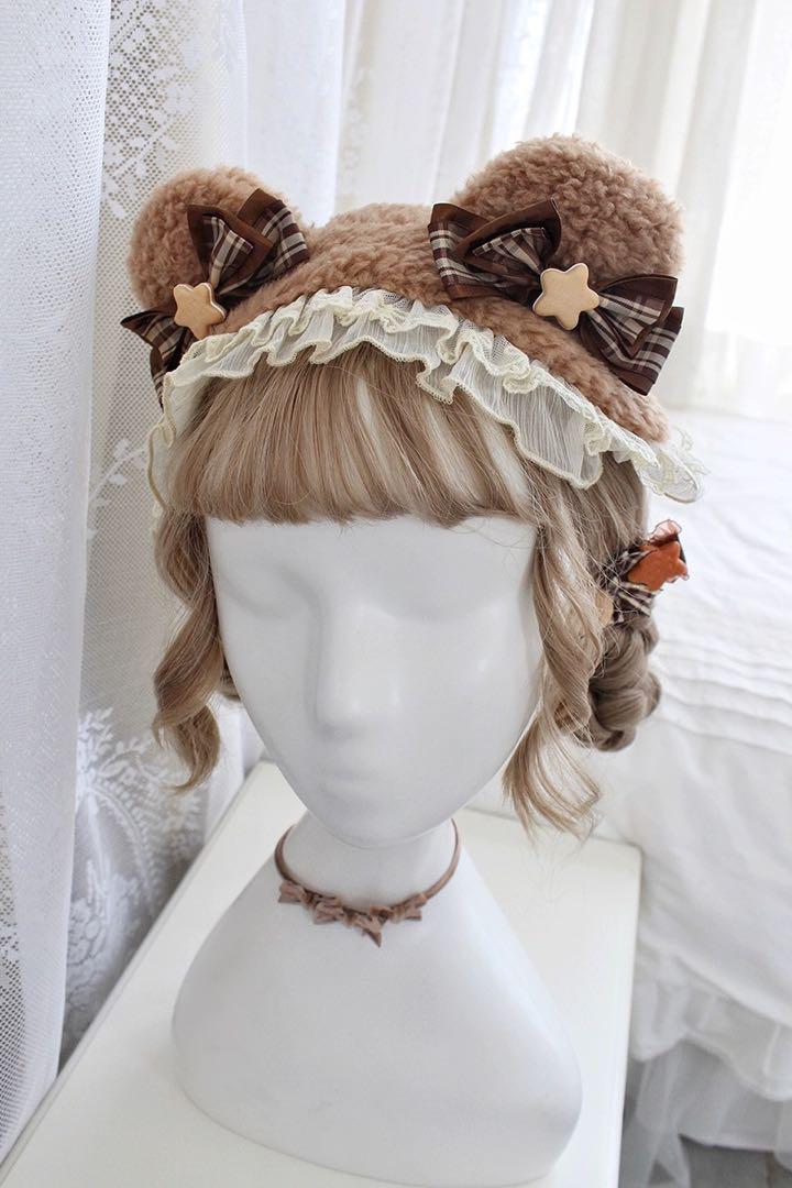 ☆新品☆夢可愛い テディベア柄 ロリータ ワンピース