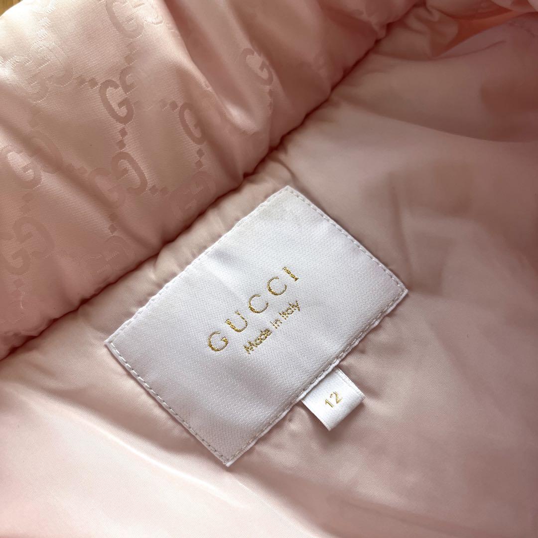 ちい様♡ GUCCI ピンク ロングコート　キッズ　12