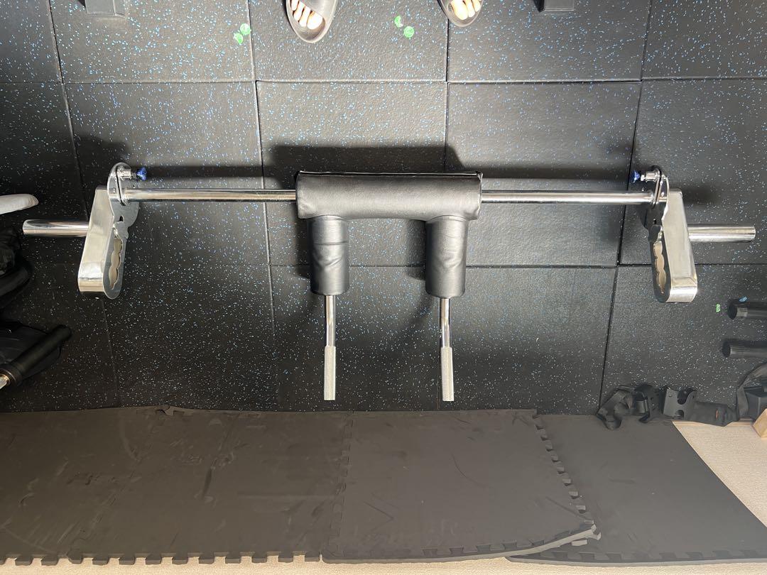 kabuki セーフティスクワットバー特注短尺スリーブ使用時全長188cm