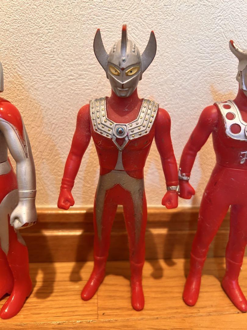 【まとめ売り】ウルトラマン ソフビ人形16体セット 中古品