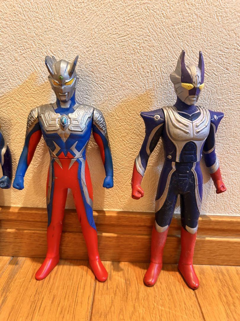 【まとめ売り】ウルトラマン ソフビ人形16体セット 中古品