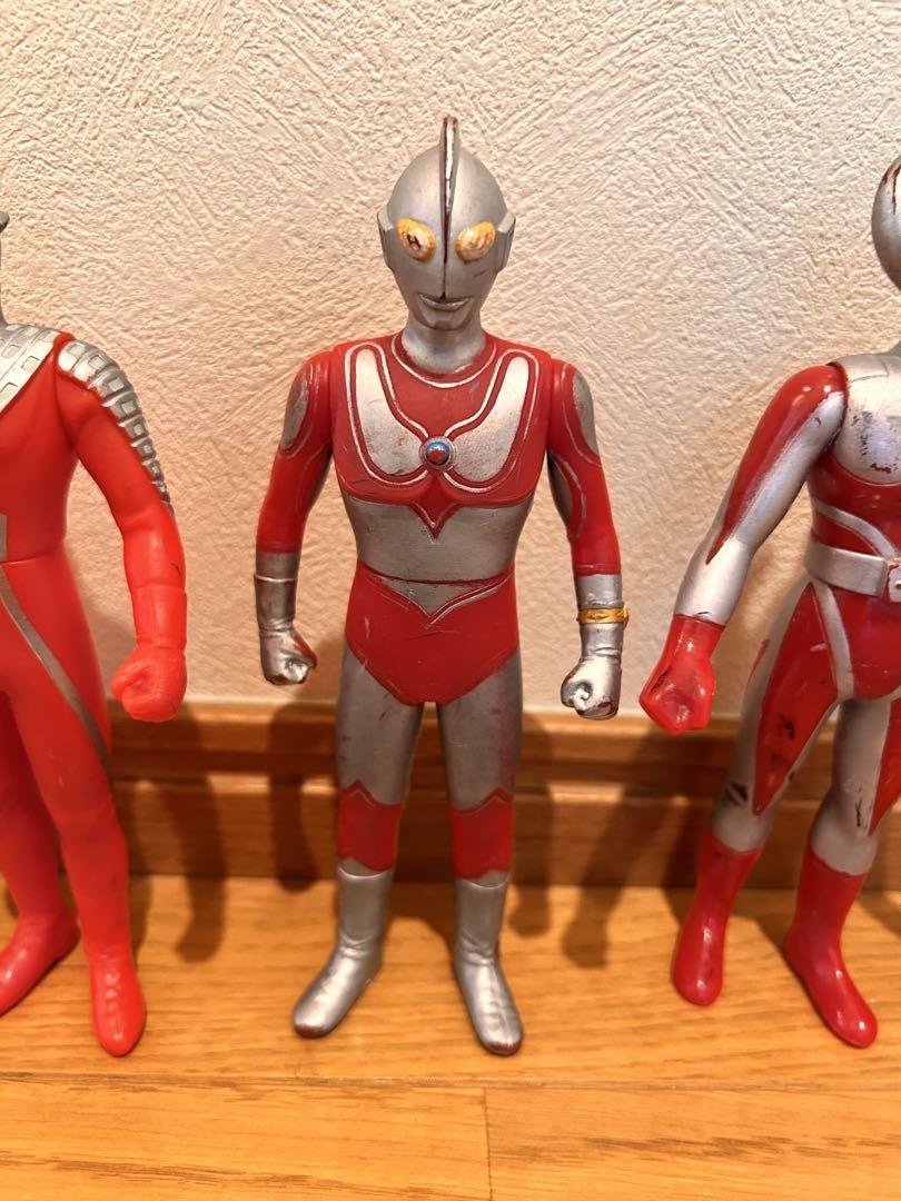 【まとめ売り】ウルトラマン ソフビ人形16体セット 中古品