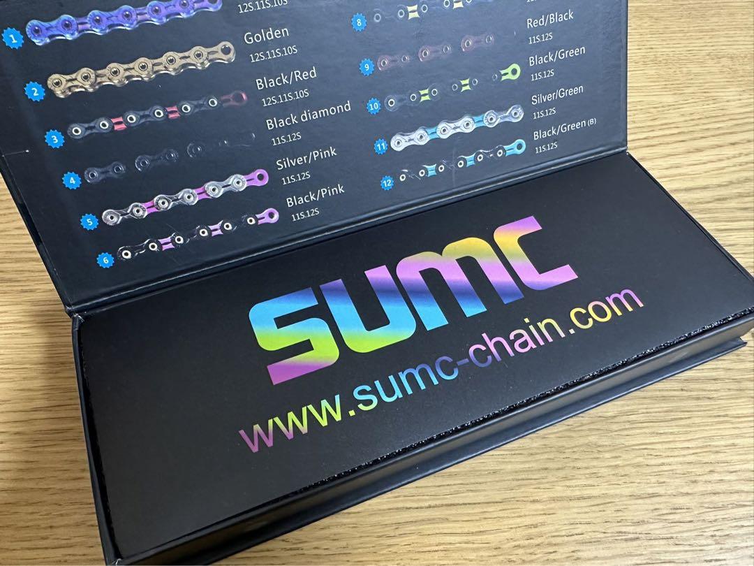 SUMC 最上級SX12SL レインボー 自転車　ギア12速用チェーン SUMC 最上級SX12SL RAINBOW レインボー ギア12速用チェーン