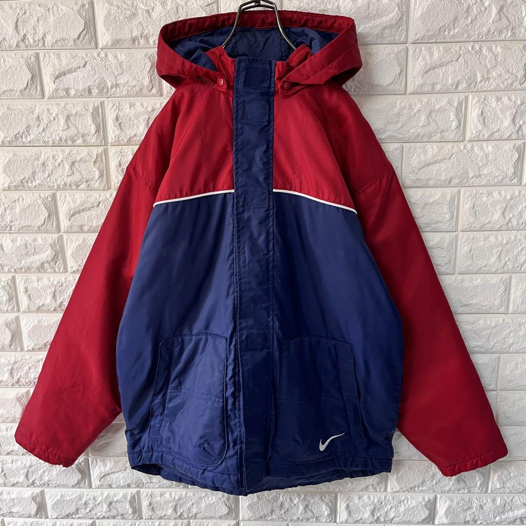 【NIKE】ナイキ 90s ホワイトタグ ナイロンJKT フード2way