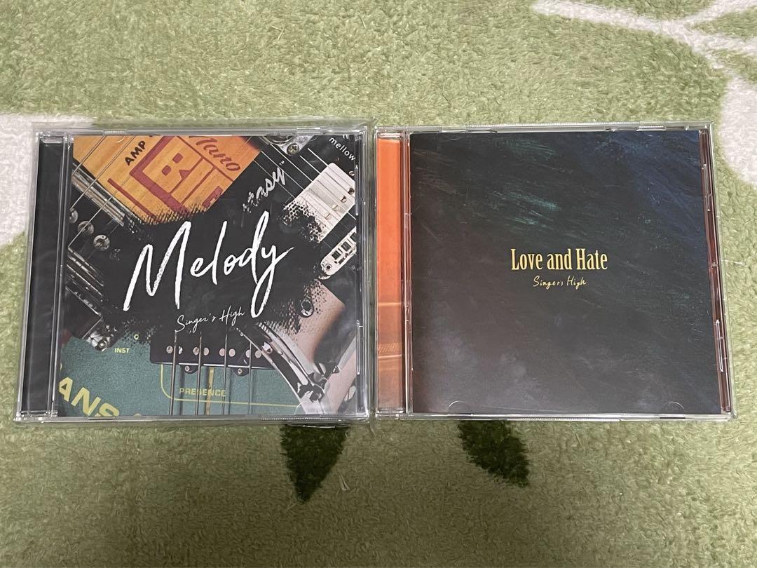 シンガーズハイ CD サイン 入り Love and Hate シンガーズハイ CD サイン 入り Love and Hate