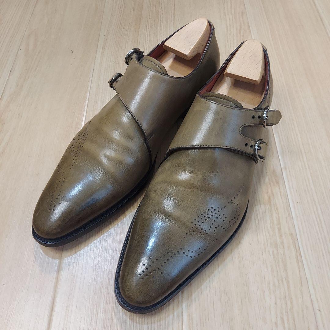 SILVANO SASSETTI シルバノサセッティ ダブルモンク 6 1/2