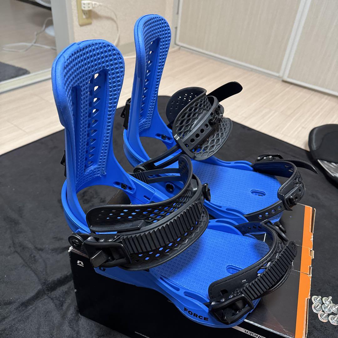 UNION FORCE スノーボードビンディング 青