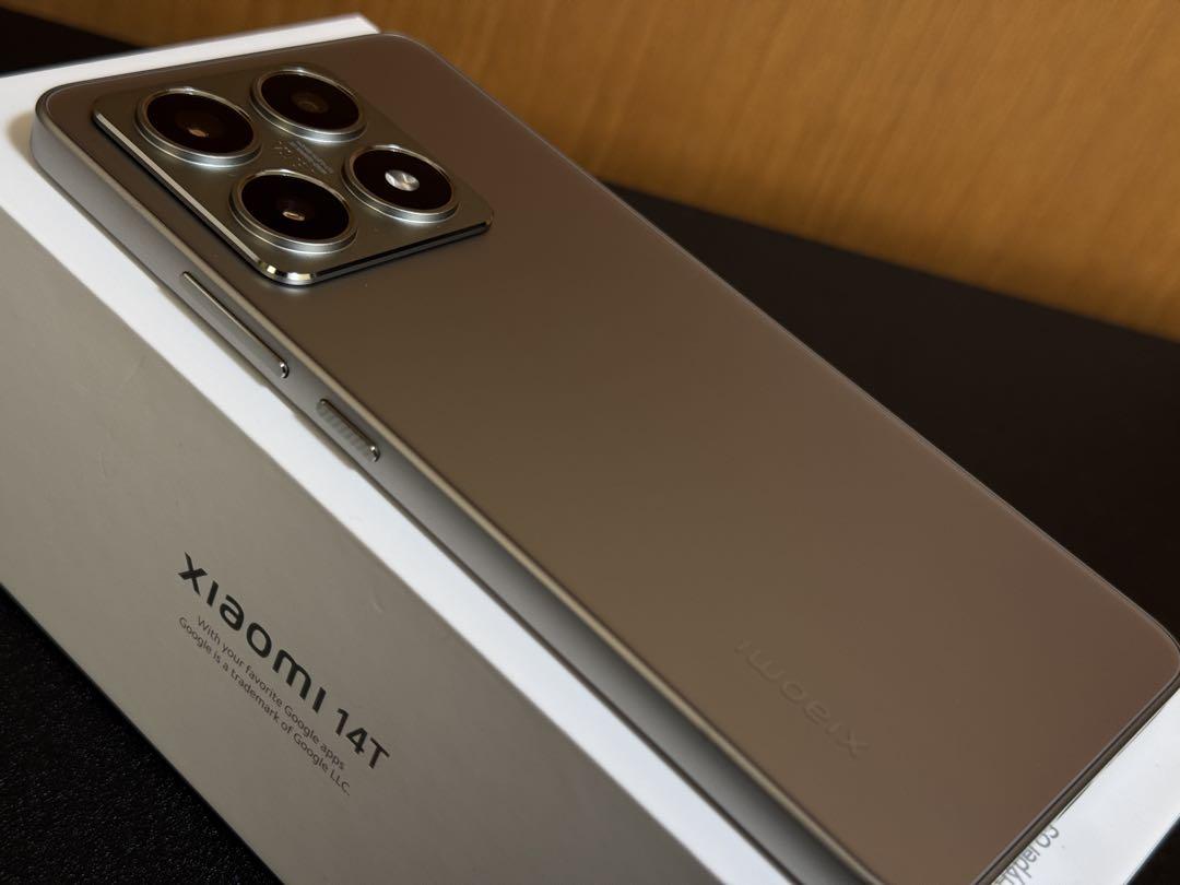 Xiaomi 14T スマートフォン 本体 グレー ケース・ガラスフィルム付き