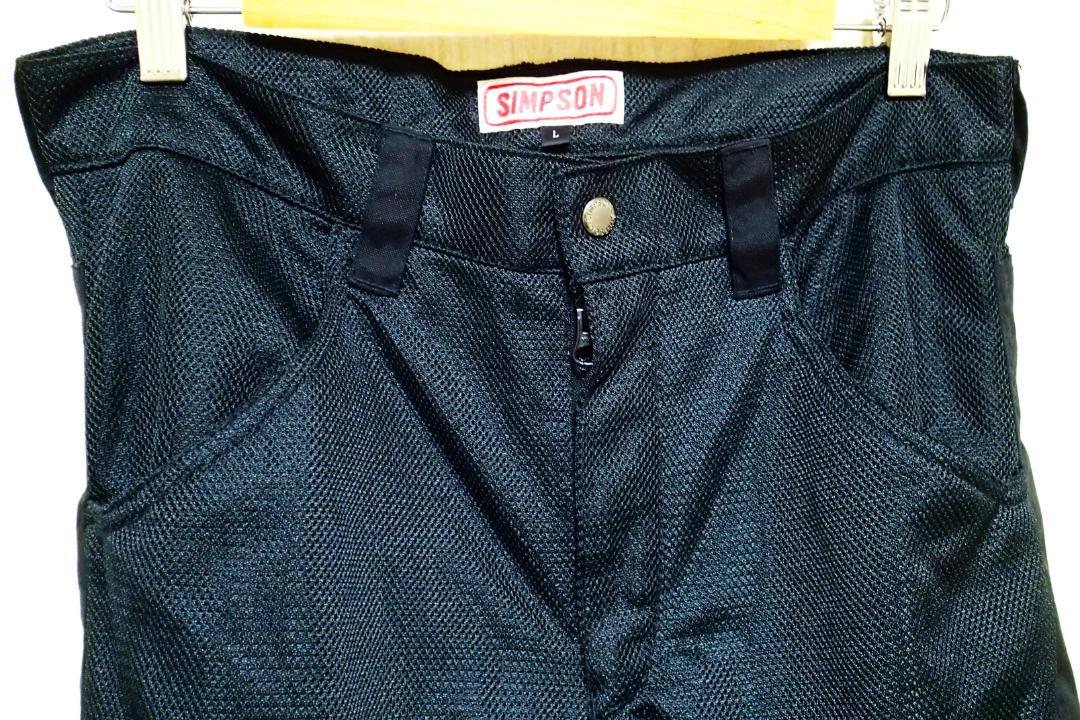 SIMSON シンプソン　メッシュパンツ　サイズL　ほぼ未使用
