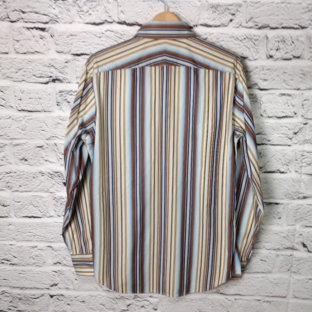 美品■Paul Smith LONDON 長袖シャツ　マルチカラー
