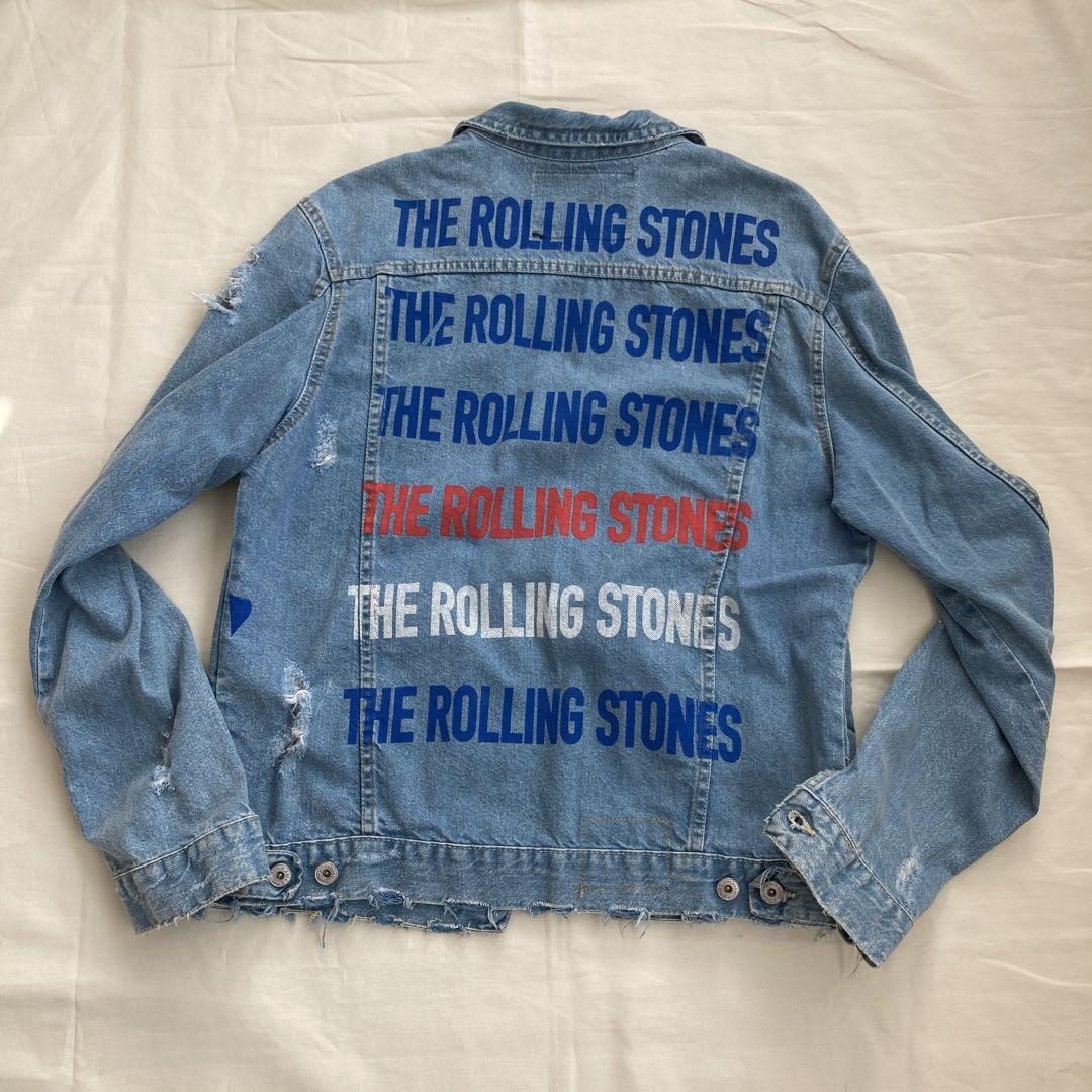 【未着用新品】ZARA The Rolling Stones デニムジャケット