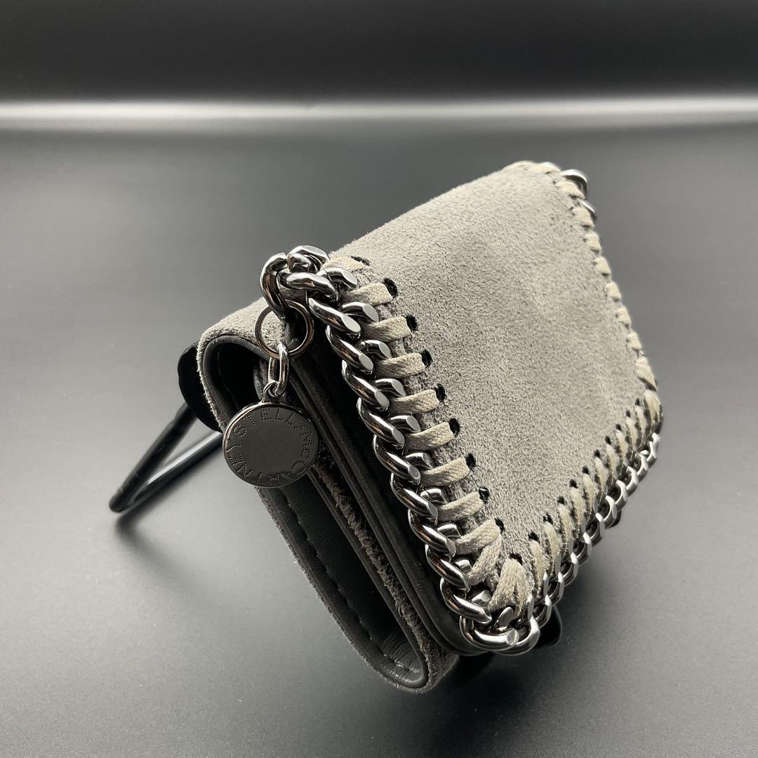 ステラマッカートニーSTELLA MCCARTNEY 3つ折り財布 グレー
