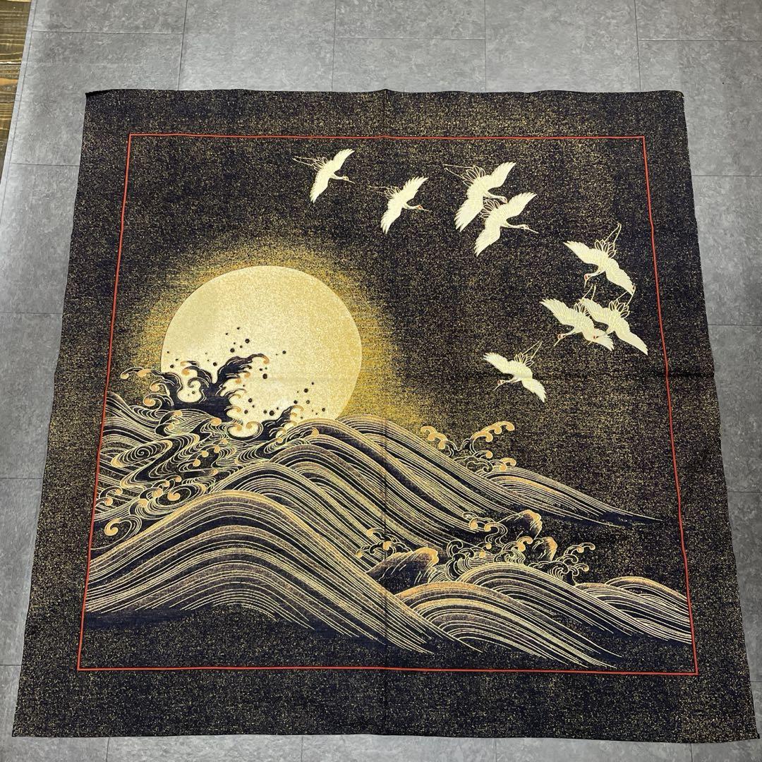 ◼️Japan漆蒔絵　インテリアクロス　未使用品