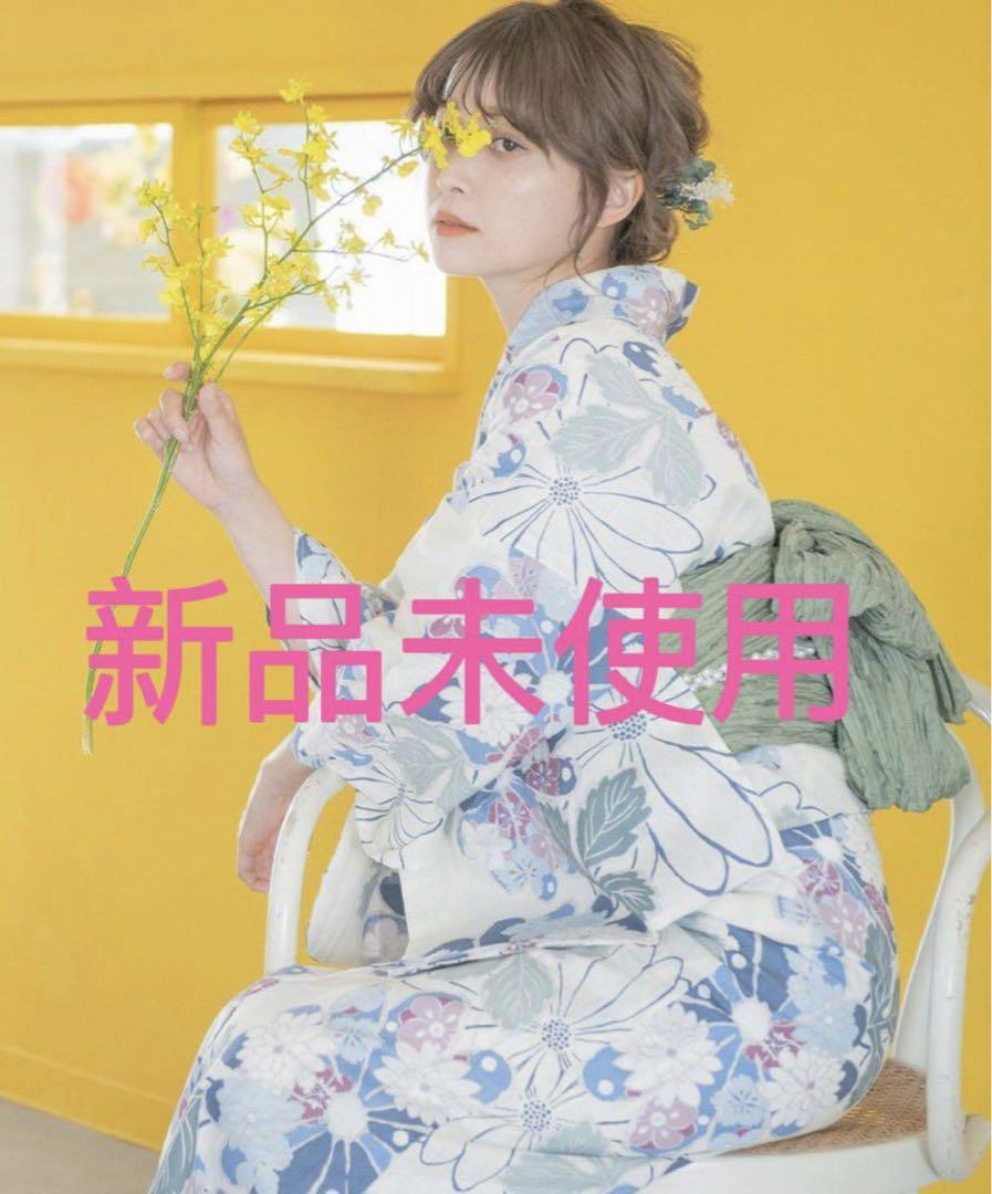 Dita 浴衣　泡沫の古典菊