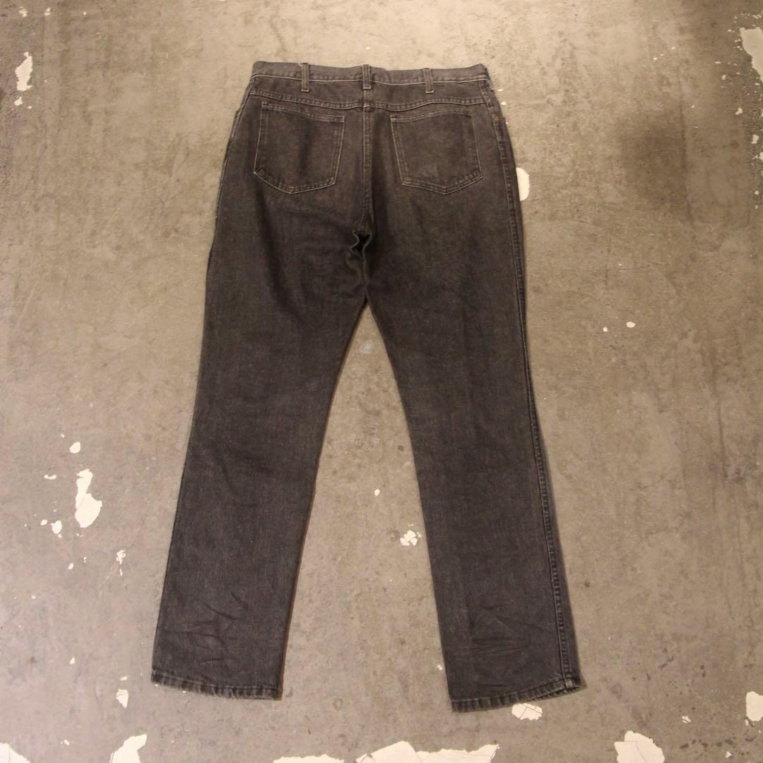 80 80’s 90,s AMERICANWEEKEND ブラックデニムパンツ USA