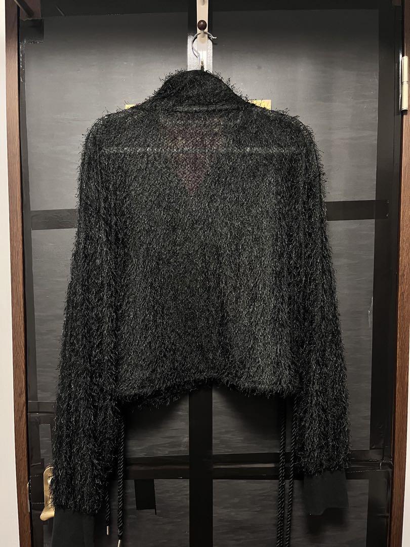 ジャケット・アウター seyto Fringe drawstring half zip tops
