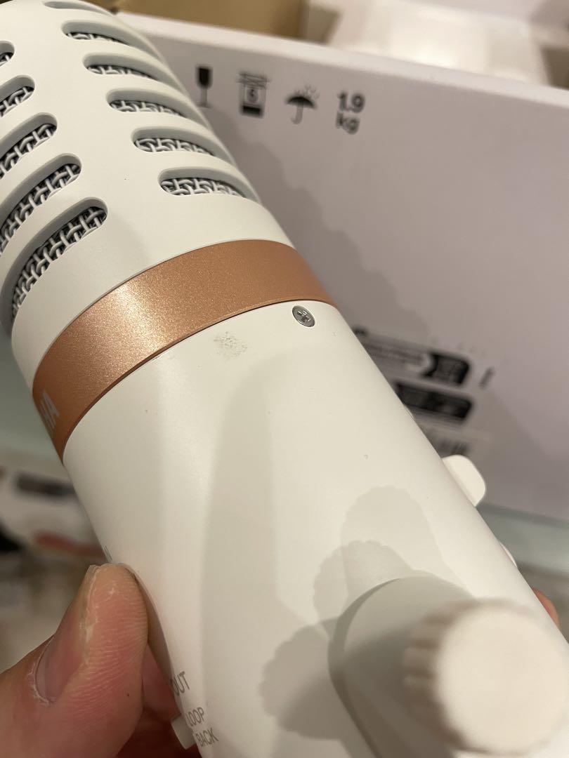 YAMAHA ライブストリーミングマイクロフォン　ホワイト AG01 W