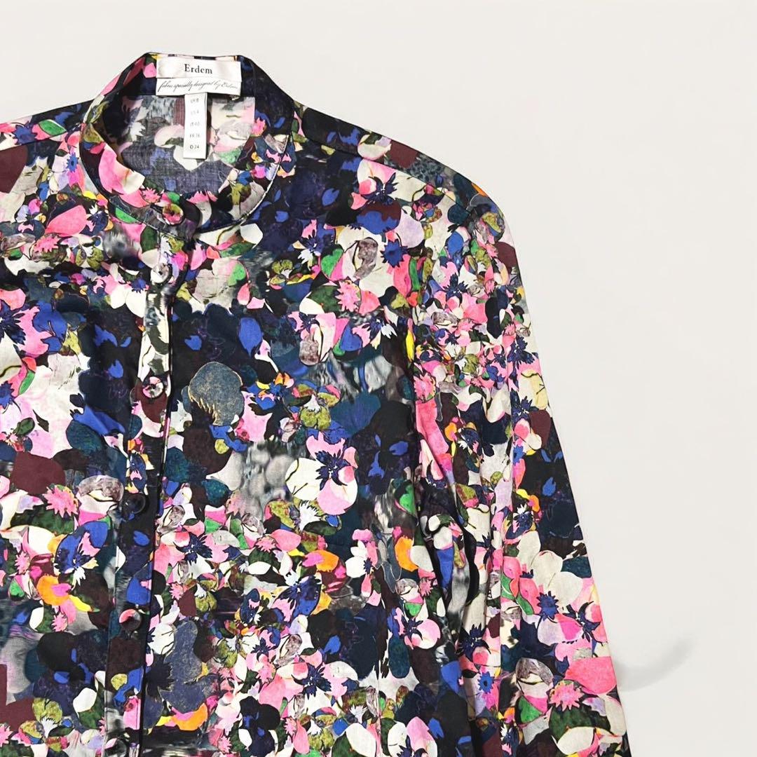 Erdem アーデム ロングシャツ チュニック 花柄 フラワー