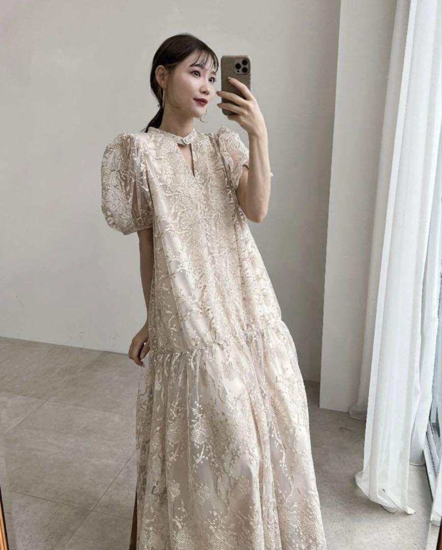 acka puffy occasion dress オケージョンワンピ ドレス