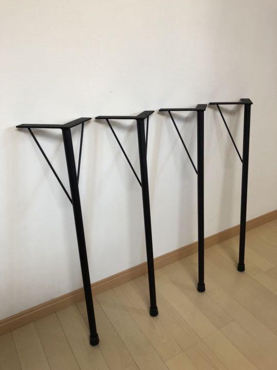 1500円 都内で SERA様専用 アイアンレッグ テーブル脚 全長55cm