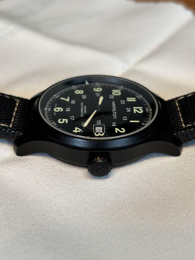 ハミルトン カーキ AUTOMATIC TITANIUM H705750 美品
