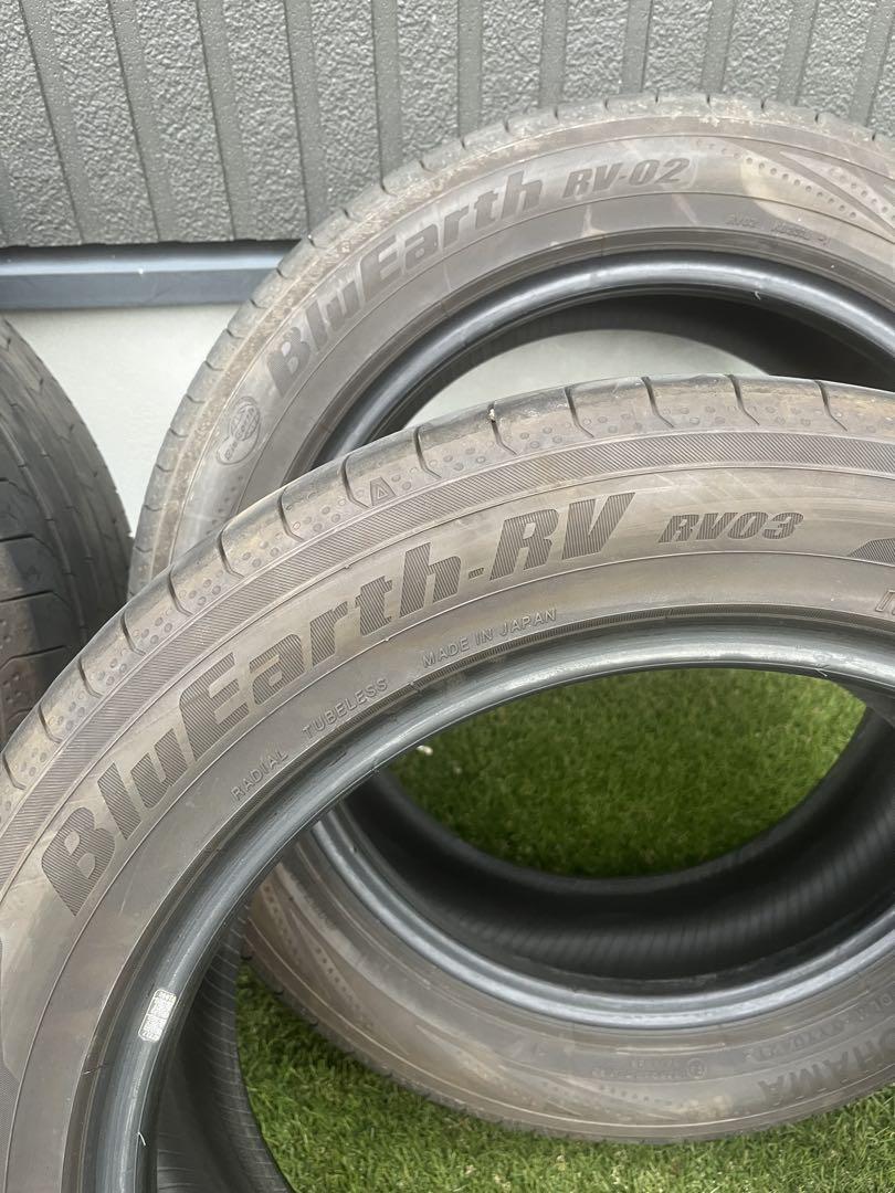 ②【送料無料、2本】215/55R17 ヨコハマ　ブルーアース